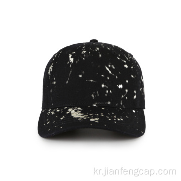 프리덤 스플래터 프린트 아트 패션 야구 모자
